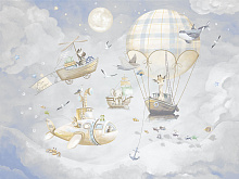 Сиреневые обои для стен Wall street BON VOYAGE 25 Bon Voyage-25: 19 31159