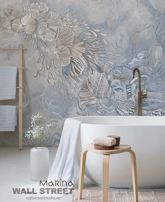 Фотообои в интерьере артикул Marina 6, MARINA, Wall street Фотообои в интерьере артикул Marina 6, MARINA, Wall street